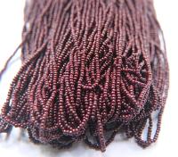 11/0 Czech Seed Bead Dark Brown Opaque 1/5/25/50/100 Full hanks Preciosa Ornella loose beads, mix beads, embroidery materials, craft supply