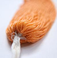 11/0 Czech Seed Bead Light Orange Luster 1/5/25/50/100 Full hanks Preciosa Ornella loose beads, mix beads, embroidery materials, craft