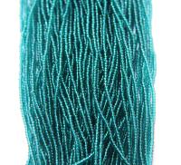 11/0 Czech Seed Bead Blue Zircon Transparent 1/5/25/50/100 Full hanks Preciosa Ornella loose beads, mix beads, embroidery materials, craft