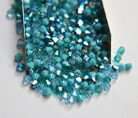5mm Breeze Blue Designer Mixes Swarovski Bicone beads 12/36/72/144/432/720 Pieces jewelry making, embroidery materials, mix beads, craft