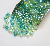 5mm Irish Designer Mixes Swarovski Bicone beads 12/36/72/144/432/720 Pieces loose beads, mix beads embroidery materials, rare craft supplies