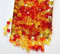5mm Teleflora Designer Mixes Swarovski Bicone bead 12/36/72/144/432/720 Pieces jewelry making, embroidery materials, mix beads, craft supply