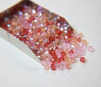 5mm Lotus Designer Mixes Swarovski Bicone beads 12/36/72/144/432/720 Pieces jewelry making, embroidery materials, mix beads, craft supply