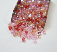 5mm Lotus Designer Mixes Swarovski Bicone beads 12/36/72/144/432/720 Pieces jewelry making, embroidery materials, mix beads, craft supply