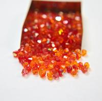 5mm Gulf Fritillary Designer Mixes Swarovski Bicone bead 12/36/72/144/432/720 Pieces jewelry making, embroidery materials, mix beads, craft
