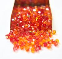 5mm Gulf Fritillary Designer Mixes Swarovski Bicone bead 12/36/72/144/432/720 Pieces jewelry making, embroidery materials, mix beads, craft