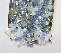 5mm Palos Verdes Blue Designer Mixes Swarovski Bicone beads 12/36/72/144/432/720 Pieces jewelry making, embroidery materials, mix beads