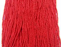 11/0 Czech Seed Bead Dark Red Opaque 1/5/25/50/100 Full hanks Preciosa Ornella loose beads, mix beads, embroidery materials, craft supplies
