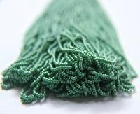 11/0 Czech Seed Bead Opaque Green sfinx 1/5/25/50/100 Full hanks Preciosa Ornella loose beads, mix beads, embroidery materials, craft supply