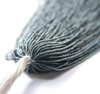 11/0 Czech Seed Bead Transparent Black Diamond 1/5/25/50/100 Full hanks Preciosa Ornella loose beads, mix beads, embroidery materials