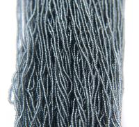11/0 Czech Seed Bead Transparent Black Diamond 1/5/25/50/100 Full hanks Preciosa Ornella loose beads, mix beads, embroidery materials