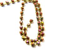 18ss Swarovski Rhinestone Chain in Crystal Marea 0.5/1/2/5 Meters Bridal Supplies, Jewelry Making, vintage findings, embroidery materials
