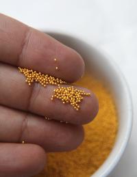 1mm premium undrilled metal Microbeads 23 Colors (No Holes) 5/10/100/500 Grams High Quality Nail Art decoration Caviar Beads, Jewelry, Art