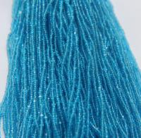 11/0 Charlotte true Cut Beads Dark Aqua Transparent 10/20/50/250/500 grams PREMIUM SEED Beads, vintage supplies