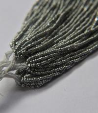13/0 Hanks Charlotte Cut Beads Metallic Aluminium Silver 1/5/25/50/100 Hanks 1.6mm embroidery materials, bijoux findings, rare beads vintage