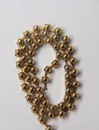 16 SS Aurum Gold Cabochon Chain Metallic Vintage Pressed (4mm) 1/2/5/15 Meters vintage findings, strass chains, craft supplies