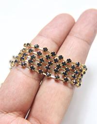 10 SS Swarovski Rhinestone Cup Chain in Mocca 2.8mm Made in Austria 0.5/1/2/5 Meters vintage findings / jewelry making / premium findings