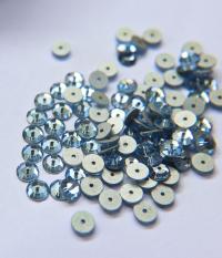 Swarovski Light Sapphire 6MM Lochrose SEW ON STONES 3128 24/72/144/720 Pieces, embroidery materials, couture materials, wedding decoration