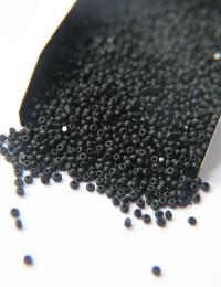 11/0 Charlotte true Cut Beads Matt Black 10/20/50/250/500 Grams (10 Grams 1300 Pieces)