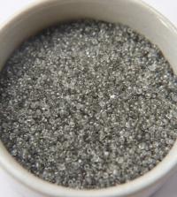 8/0 Charlotte Cut Beads Ionized Crystal Light Grey 10/20/50/250/500 Grams glass beads, jewelry supply, vintage findings, craft supply