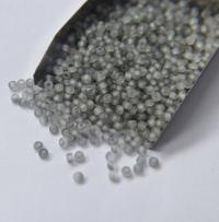 8/0 Seed Beads Frosted Gunmetal 3 MM 20/50/100/200 Grams glass beads, jewelry supply, vintage findings, craft supply