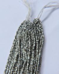 11/0 Hanks Charlotte Cut Beads 03050 Patina Chalk White Gunmetal 1/5/25/50/100 Hanks 2.0mm glass beads, jewelry supply, findings