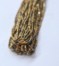 11/0 Hanks Charlotte Cut Beads Metallic Gold Patina 1/5/25/50/100 Hanks 2.0mm jewellery rare glass beads, jewelry supply, findings, craft