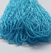 11/0 Charlotte true Cut Beads Dark Aqua Transparent 10/20/50/250/500 grams PREMIUM SEED Beads, vintage supplies