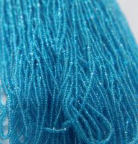 11/0 Charlotte true Cut Beads Dark Aqua Transparent 10/20/50/250/500 grams PREMIUM SEED Beads, vintage supplies