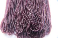 13/0 Hanks Charlotte True Cut Beads 20060 Transparent Amethyst 1/5/25/50/100 Hanks 1.6mm glass beads, jewelry supply, findings, craft supply