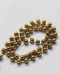 16 SS Aurum Gold Cabochon Chain Metallic Vintage Pressed (4mm) 1/2/5/15 Meters vintage findings, strass chains, craft supplies