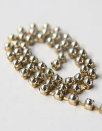 16 SS Silver Cabochon Chain Metallic Vintage Pressed (4mm) 1/2/5/15 Meters vintage findings, strass chains, craft supplies