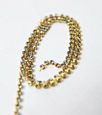 18pp Swarovski Crystal Star SHINE (2.5mm) 0.5/1/2/5 Meters Brass Settings Wedding Cake Decoration Brooch Bouquet Supply vintage strass chain