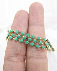 12 SS Swarovski Vintage Rhinestone Chain in Green Alabaster 3mm 0.5/1/2/5 Meters Wedding Bridal Supplies|Jewelry Making|Decoration, strass
