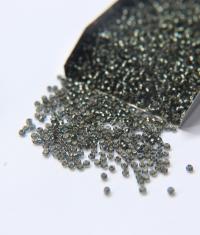 11/0 Charlotte true Cut Beads Silver Lined Black Diamond 10/20/50/250/500 Gms (10 Grams 1300) Pieces glass beads vintage findings