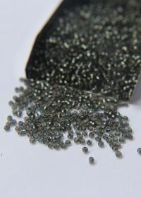 11/0 Charlotte true Cut Beads Silver Lined Black Diamond 10/20/50/250/500 Gms (10 Grams 1300) Pieces glass beads vintage findings