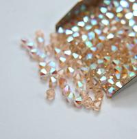 5mm Peachy Affair Designer Mixes Swarovski Bicone beads 12/36/72/144/432/720 Pieces jewelry making, embroidery materials, mix rare beads