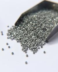 11/0 Charlotte true Cut Beads Frosted Metallic Aluminium Coated 10/20/50/250/500 Grams embroidery materials, jewelry making, vintage beads