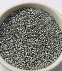 11/0 Charlotte true Cut Beads Frosted Metallic Aluminium Coated 10/20/50/250/500 Grams embroidery materials, jewelry making, vintage beads
