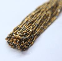 11/0 Hanks Charlotte Cut Beads Metallic Gold Patina 1/5/25/50/100 Hanks 2.0mm jewellery rare glass beads, jewelry supply, findings, craft