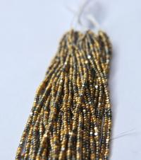 11/0 Hanks Charlotte Cut Beads Metallic Gold Patina 1/5/25/50/100 Hanks 2.0mm jewellery rare glass beads, jewelry supply, findings, craft
