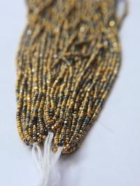 11/0 Hanks Charlotte Cut Beads Metallic Gold Patina 1/5/25/50/100 Hanks 2.0mm jewellery rare glass beads, jewelry supply, findings, craft