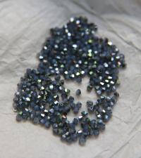 3mm White Opal Star Shine Swarovski Bicone Cuts 36/72/144/432/720 Pieces Jewelry findings, embroidery materials, jewelry, craft supplies