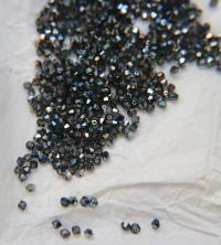 3mm Crystal Tabac Swarovski Bicone Cuts 36/72/144/432/720 Pieces Jewelry findings, embroidery materials, jewelry making, craft supplies