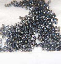 3mm Crystal Heliotrope Swarovski Bicone Cuts 36/72/144/432/720 Pieces Jewelry findings, embroidery materials, jewelry making, rare beads