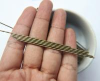 Fine 1.3 MM Seamless Brass Tubes 5/10/20/30/40/60/80 MM Length rare findings, brass tubes, jewelry making, craft supplies, decoration
