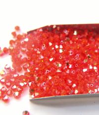 Swarovski (4mm) Hyacinth AB Bicones rainbow beads 36/72/144/432/720 Pieces Jewellery making beads, couture embellishments, embroidery