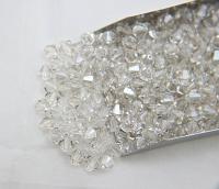 2.5mm Crystal Silver Shade Swarovski Bicone Xillion 36/72/144/432/1000 Pieces 5328 Jewelry findings, embroidery materials, jewelry making