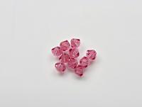 3mm Rose Swarovski Bicone 36/72/144/432/720 Pieces (204) Jewlery Making Beads, craft supply, wedding decoration,