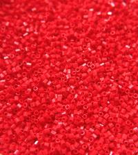 15/0 MIYUKI Hex Red Opaque Japanese Beads 10/20/50/100 Grams embroidery materials Jewelry making beads, vintage beads, premium materials